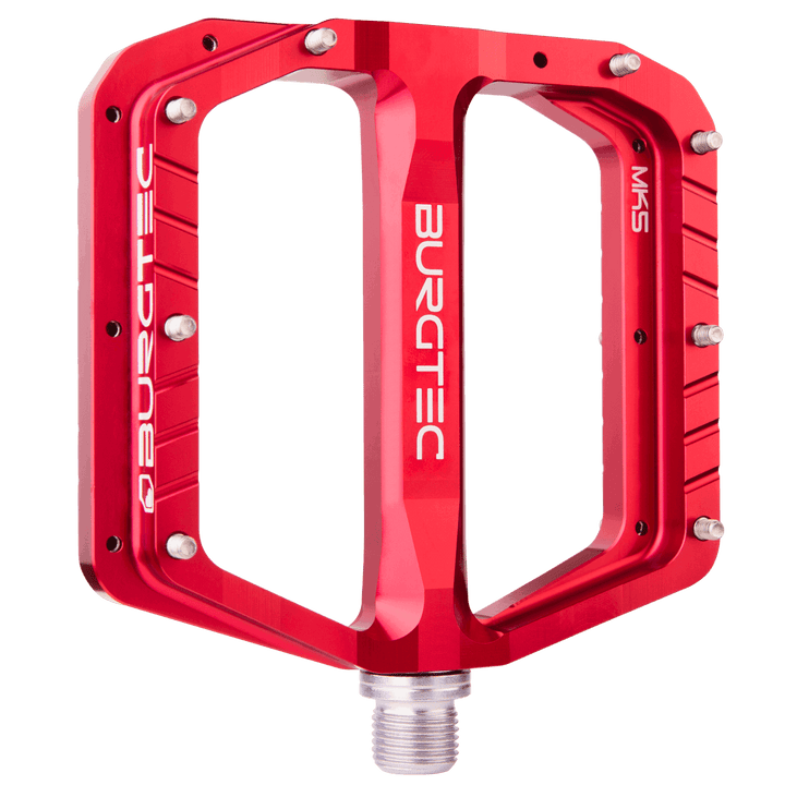 Burgtec Penthouse Mk5 Flat Pedals in Black Mountain Bike MTB Kustom Bikes