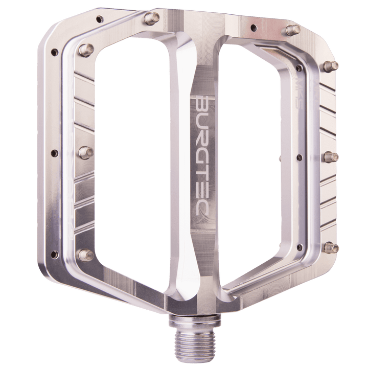 Burgtec Penthouse Mk5 Flat Pedals in Black Mountain Bike MTB Kustom Bikes