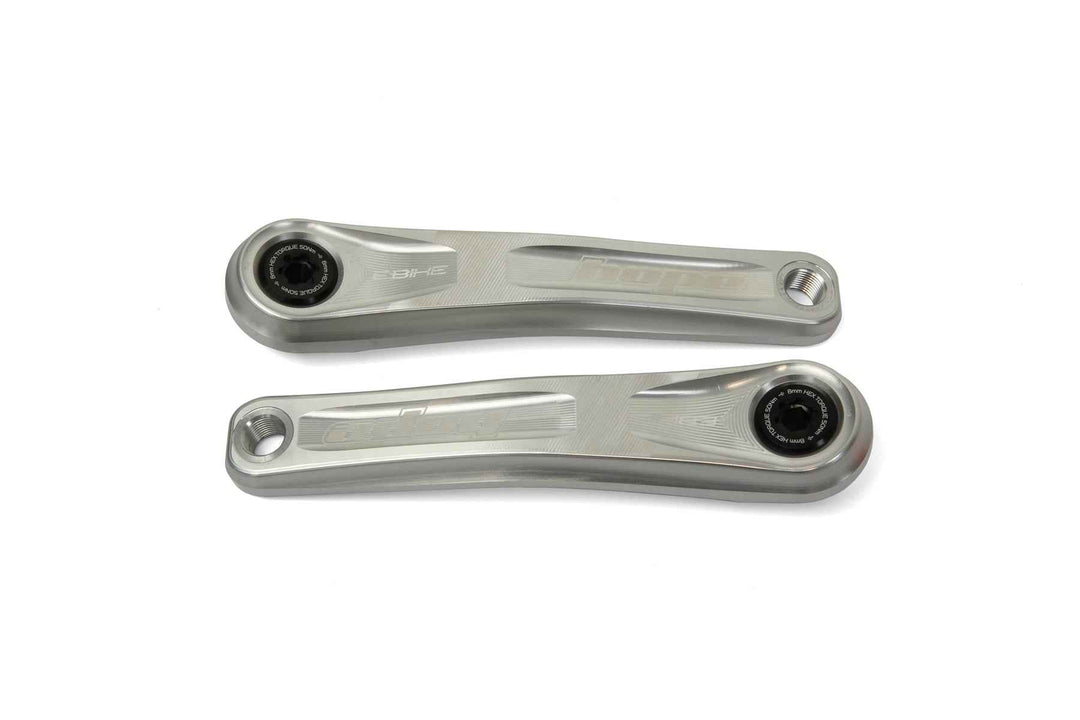Hope E-Bike 155mm Crankset in Silver - Standard Offset