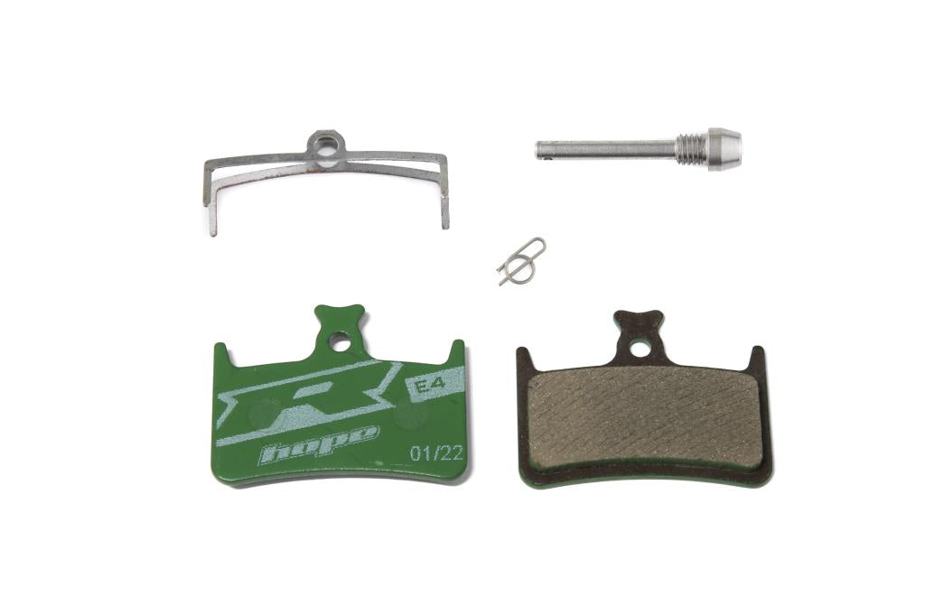 Hope E4 Race Compound Disc Brake Pads Green Hope