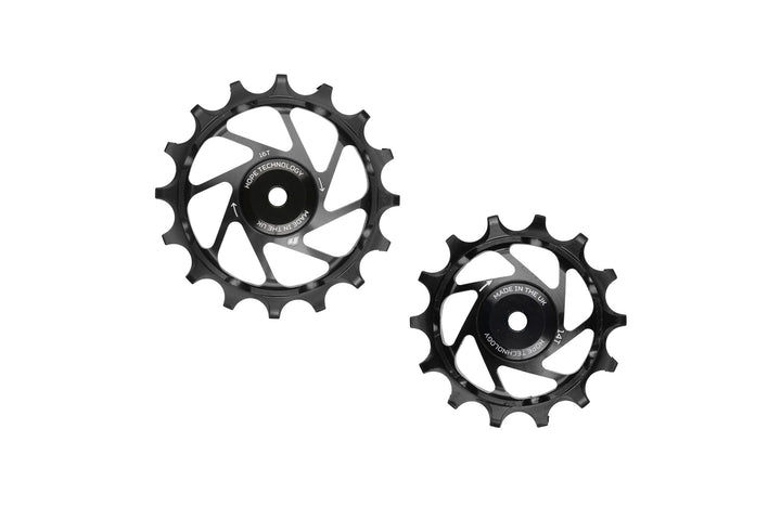 Hope 16/14T Jockey Wheels Pair - Sram T-Type Hope