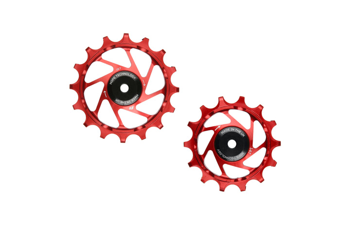 Hope 16/14T Jockey Wheels Pair - Sram T-Type Hope