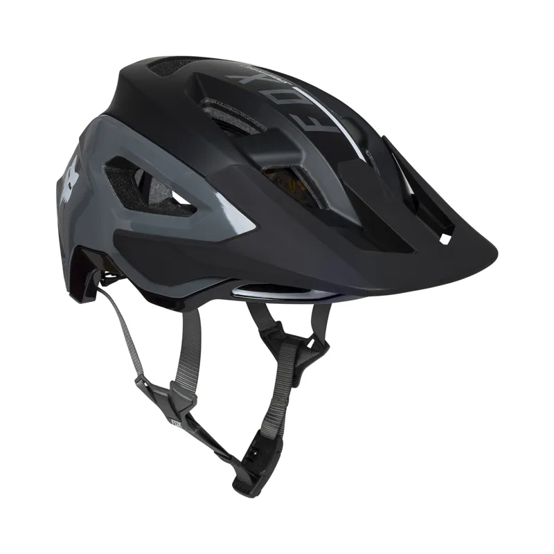 Fox Speedframe Pro Blocked Helmet Dark Shadow-1