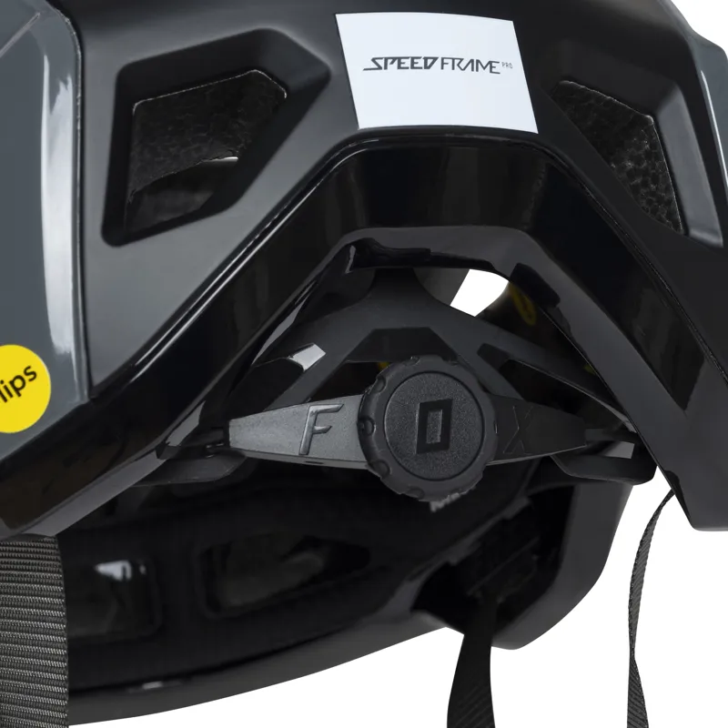 Fox Speedframe Pro Blocked Helmet Dark Shadow-8