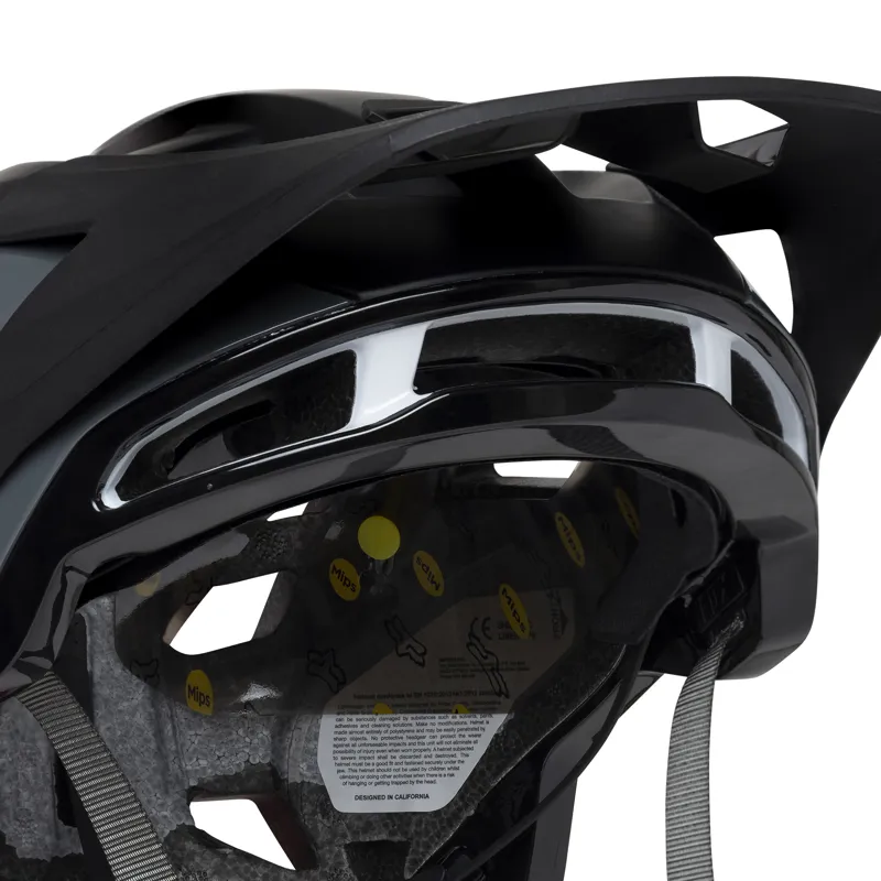 Fox Speedframe Pro Blocked Helmet Dark Shadow-5