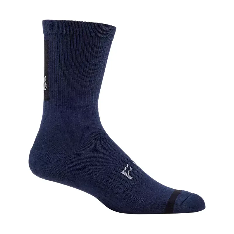 Fox 8in Defend Socks in Midnight Blue