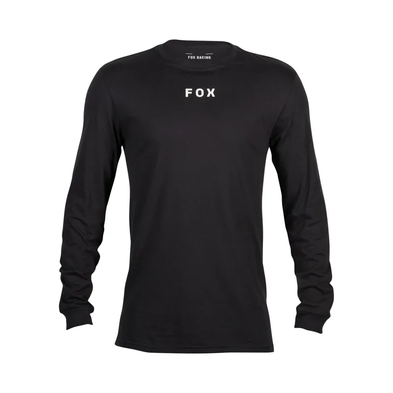 Fox Flora Long Sleeve Premium T-Shirt in Black