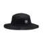 Fox Base Over Sun Hat in Black