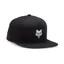Fox Magnetic Snapback Hat in Black