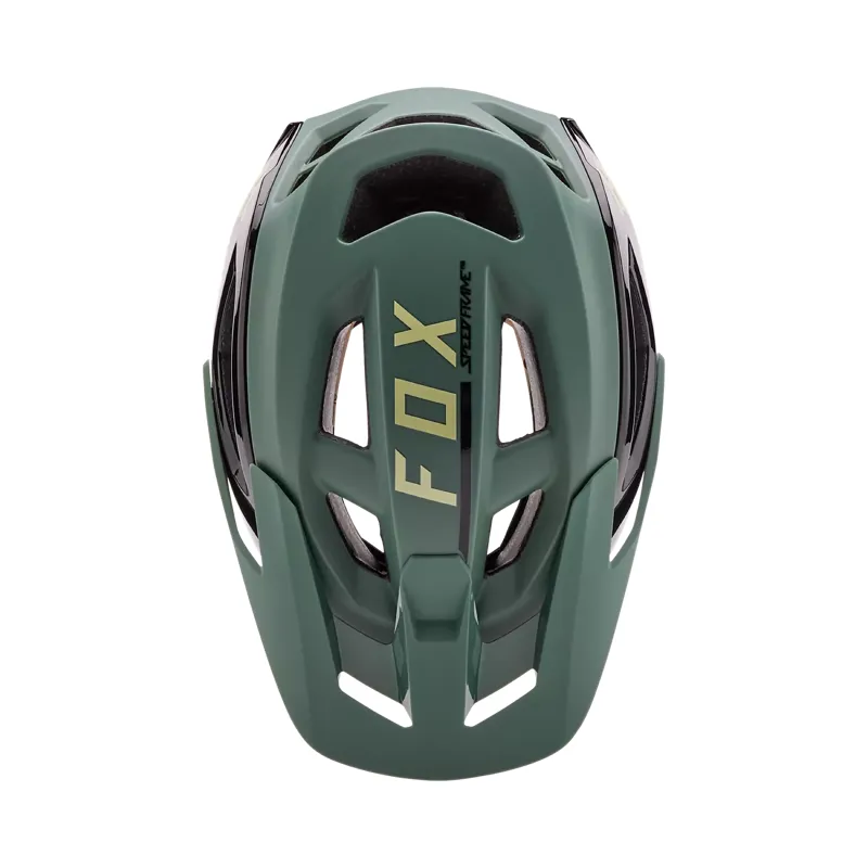 Fox Speedframe Pro Blocked Helmet in Hunter Green-2