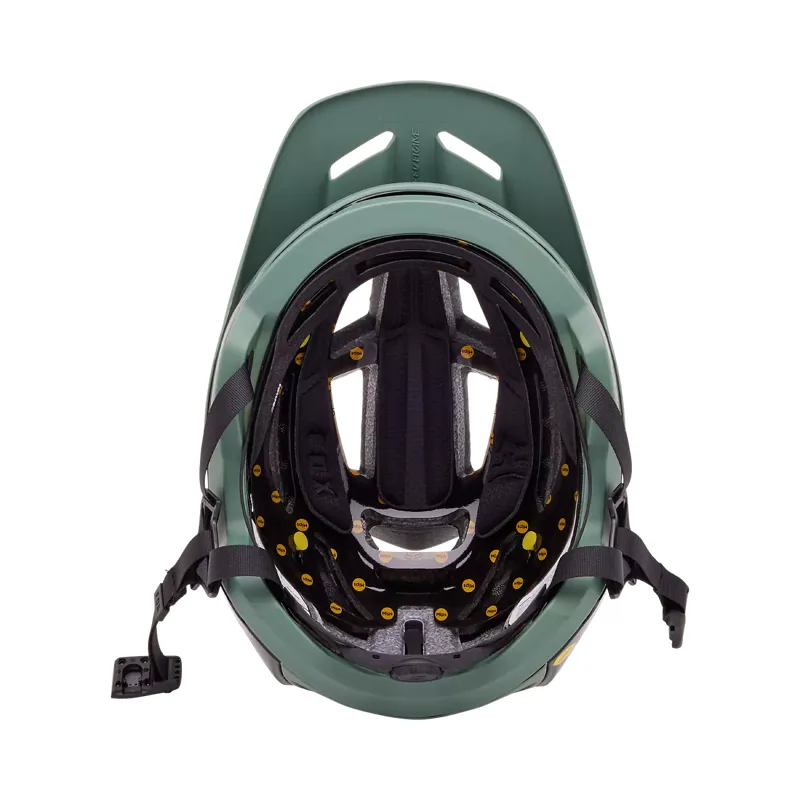 Fox Speedframe Pro Blocked Helmet in Hunter Green-4