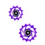 Hope 14T/12T Jockey Wheels - Pair - Purple