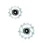 Hope 14T/12T Jockey Wheels - Pair - Silver