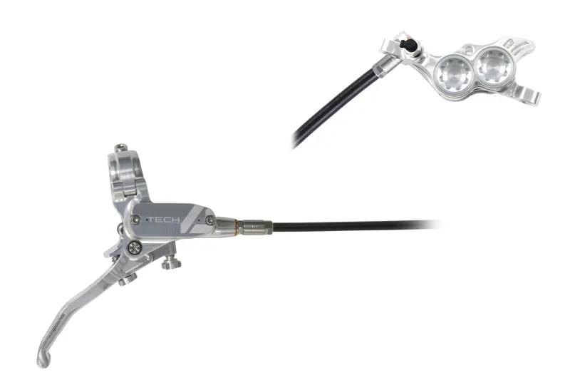 Hope Tech 4 E4 Disc Brake Standard Hose Silver/Silver-1