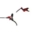 Hope Tech 4 V4 Disc Brake Standard Hose Black/Red