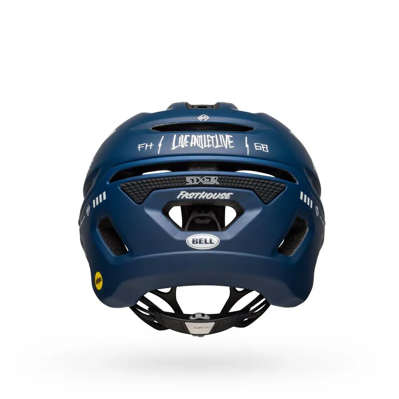 Bell Sixer MIPS MTB Helmet In Fasthouse Blue/White-5