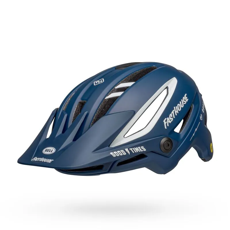 Bell Sixer MIPS MTB Helmet In Fasthouse Blue/White-2