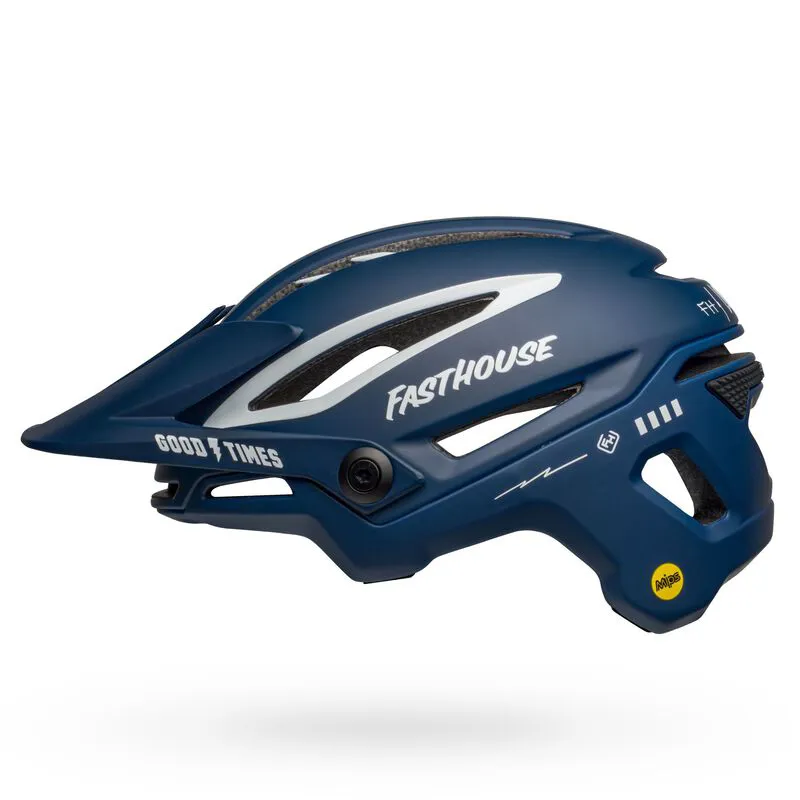 Bell Sixer MIPS MTB Helmet In Fasthouse Blue/White-3