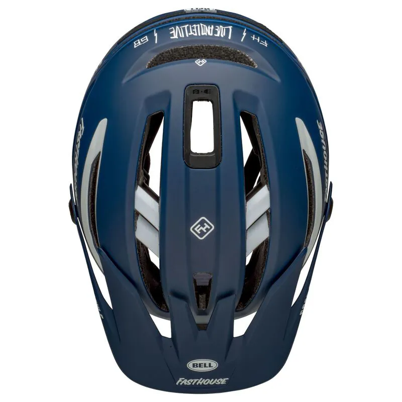 Bell Sixer MIPS MTB Helmet In Fasthouse Blue/White-4