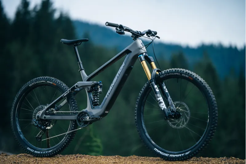 Transition Relay PNW Carbon XO AXS Electric Mountain Bike Oxide Grey-1